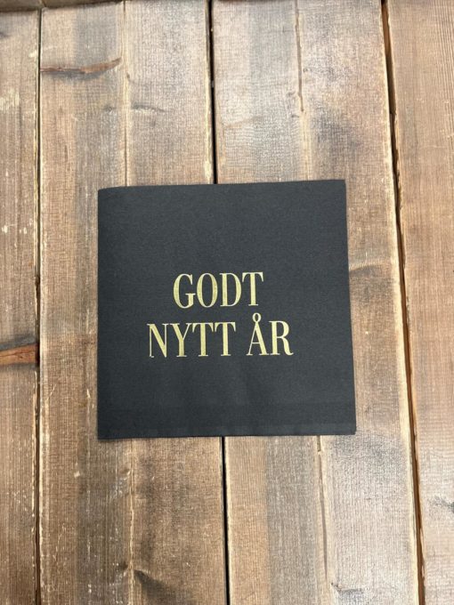 Godt nyttår serviett