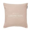 Lexington original logo putevaretrekk i linblanding, beige