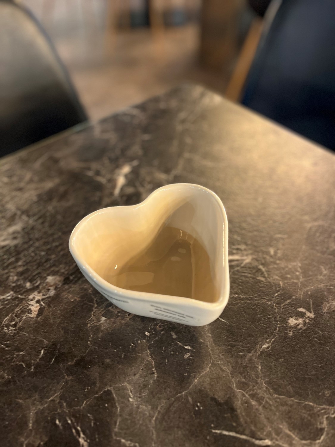 Hjerte skål medium
