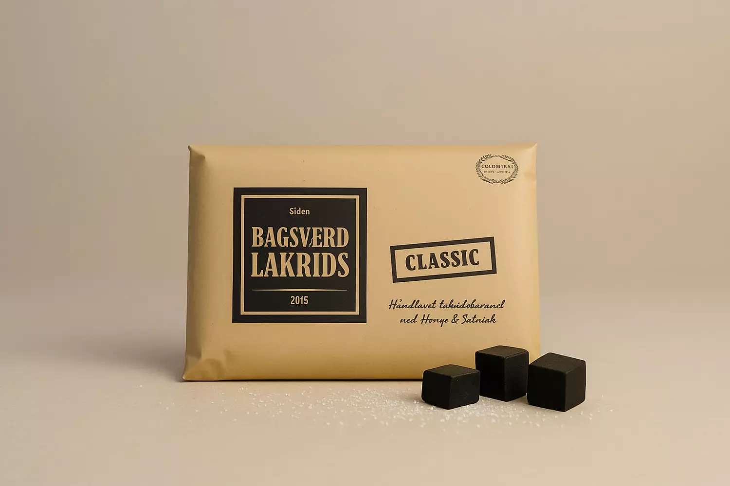 Bagsværd Lakrids Lakrisplate  – Classic 160g