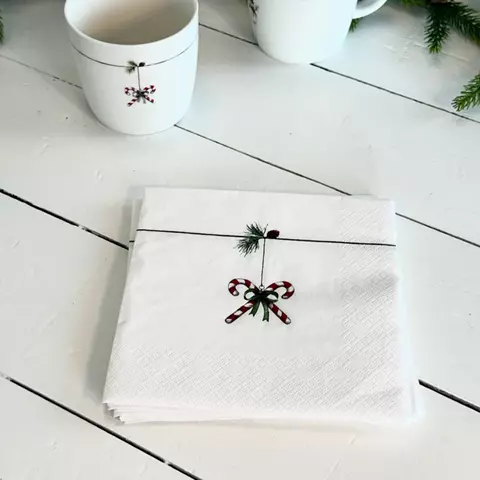 sögne serviett lunsj tradisjon polka