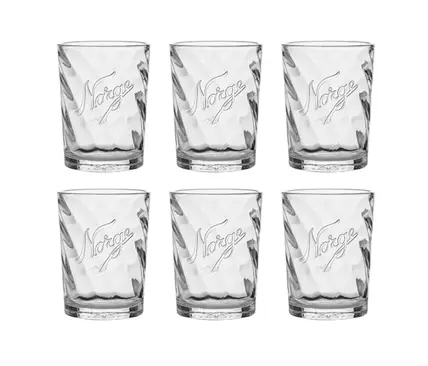 Norgesglass sett 6pk 25cl