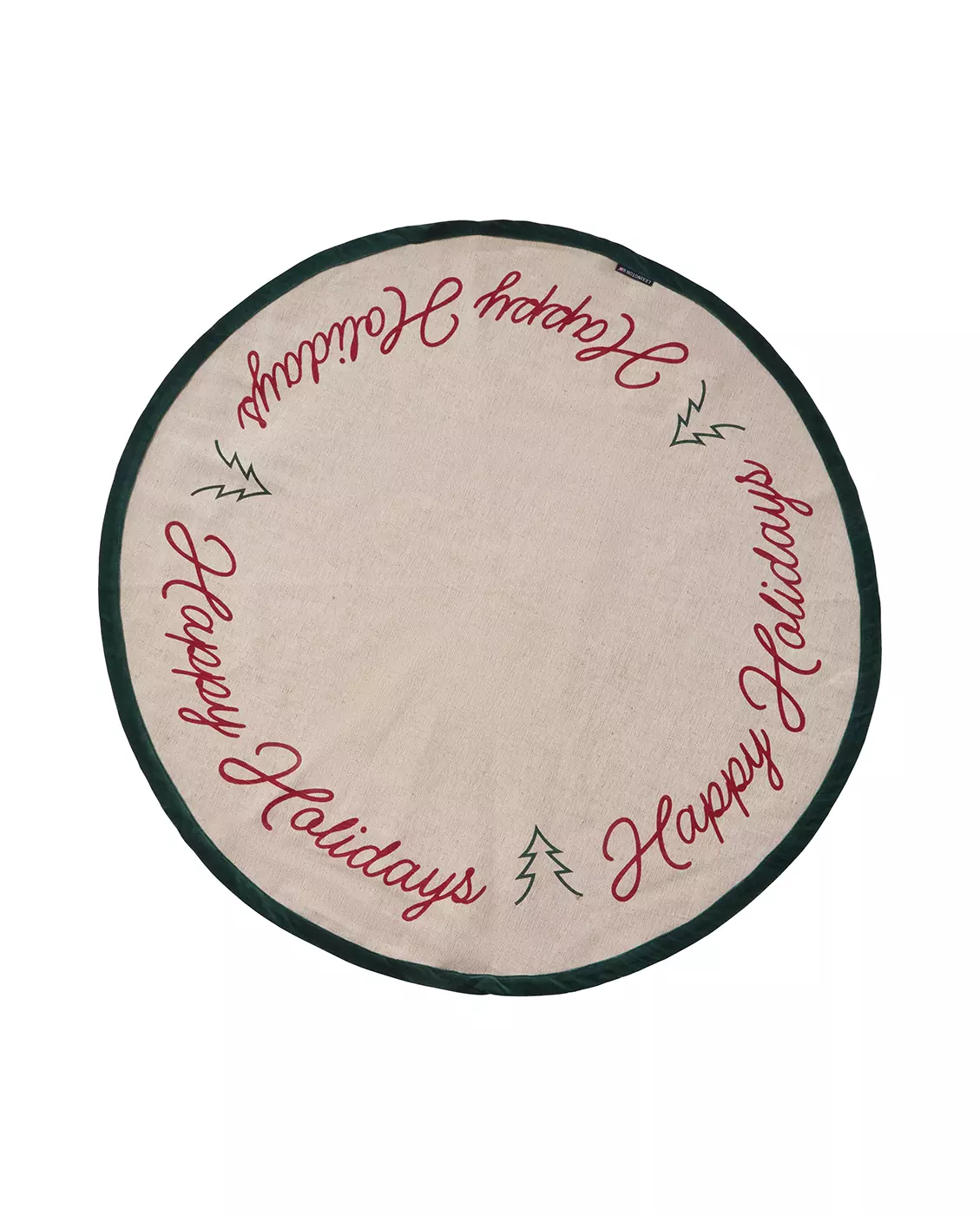 Juletrematte jute/bomull (diam 110cm)