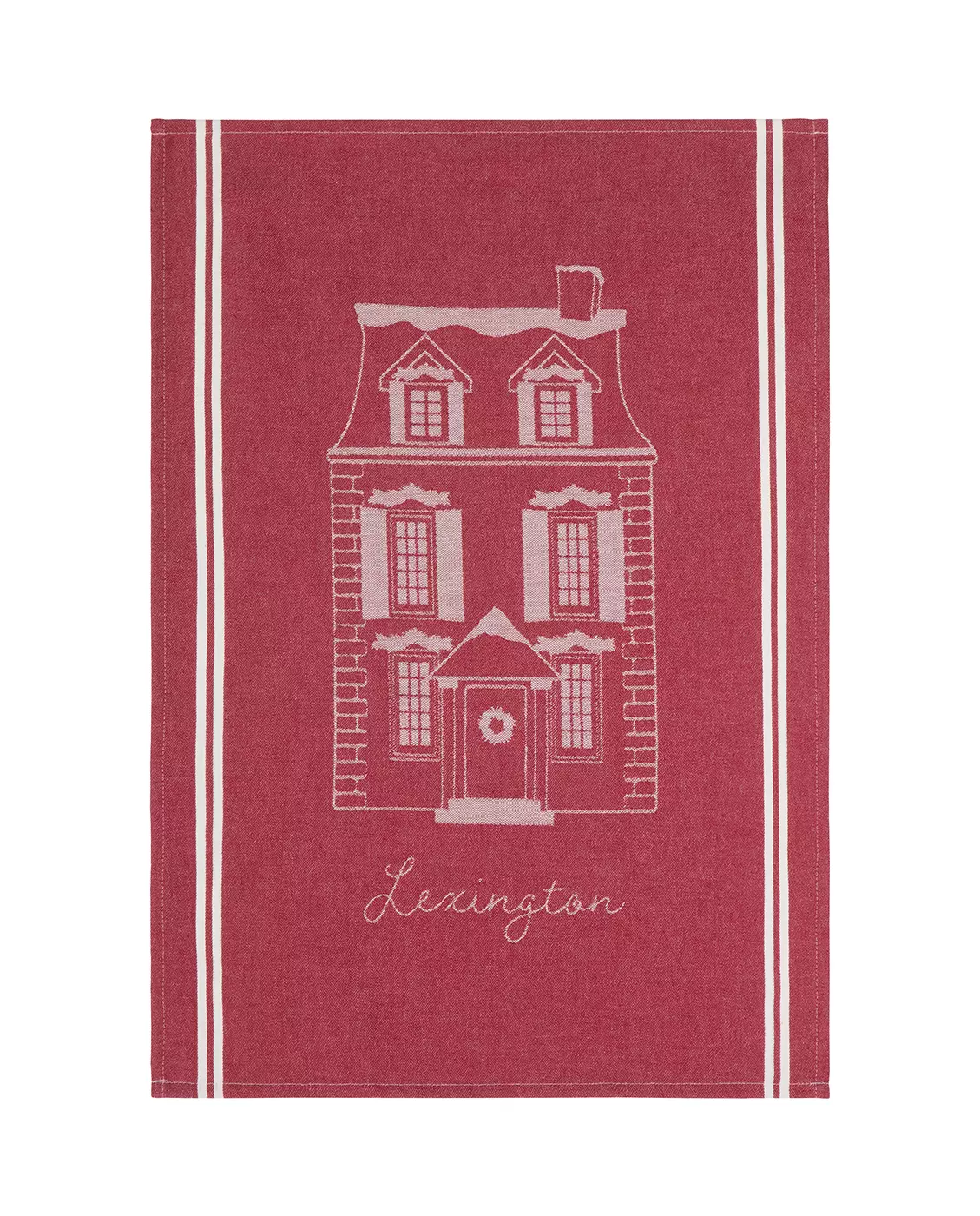 House økologisk bomull jacquard kjøkkenhåndkle