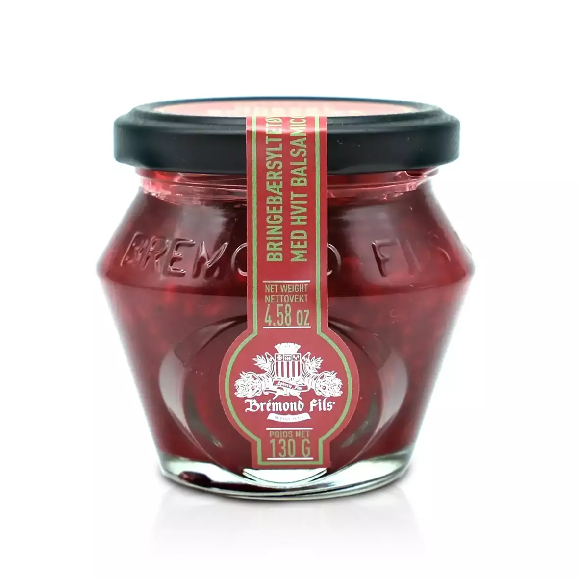 Syltetøy med villbringebær & hvit balsamico