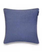 Kord putetrekk i økologisk bomullsfløyel, blå