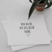 Serviett der du er