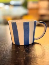 Capri blå striper