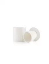 ILDFAST SMØRKLOKKE 10 CM HVIT