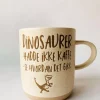 Krus "dinosaurer hadde ikke kaffe.."