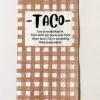 Servietter Taco
