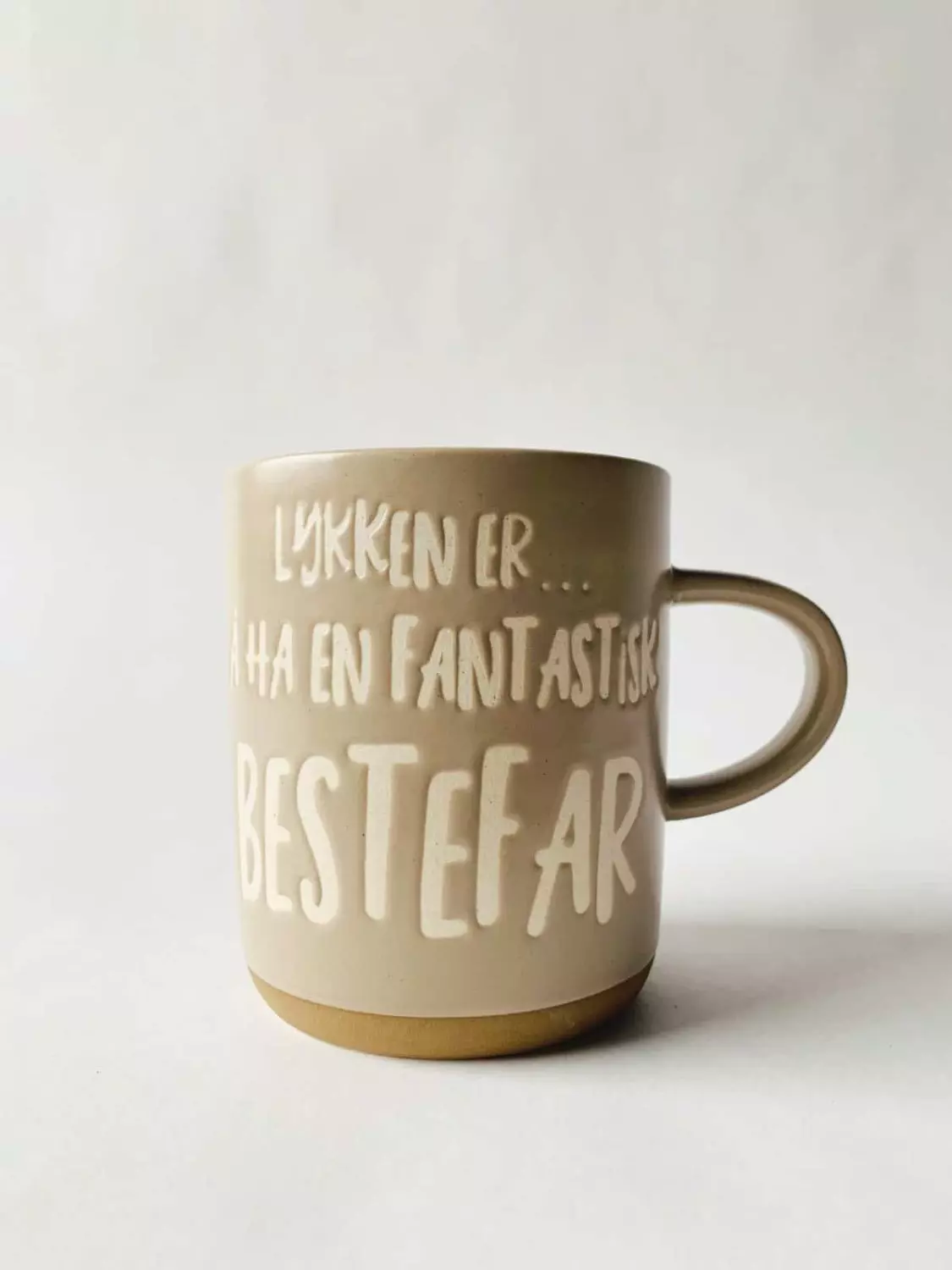 Krus "Lykken er... å ha en fantastisk bestefar."