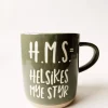 Krus "H.M.S.= Helsikes mye styr"