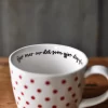 Krus "Gjør mere av det ..."
