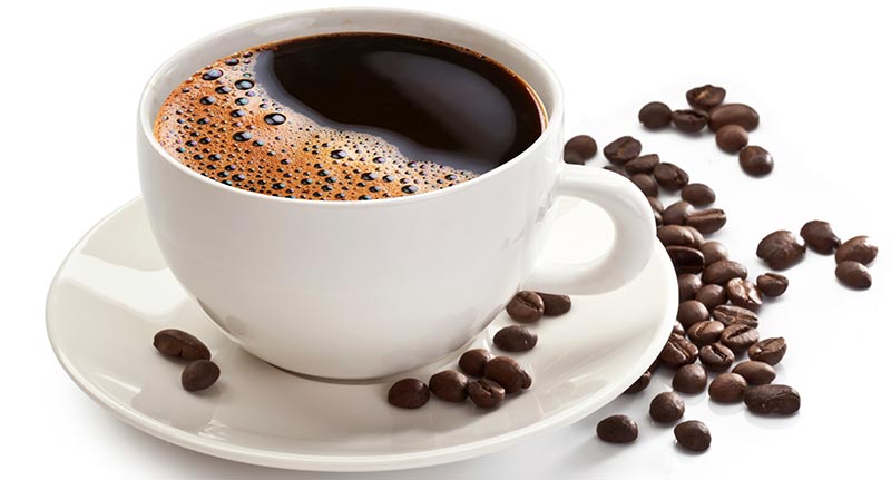 Kaffe, te eller kakao