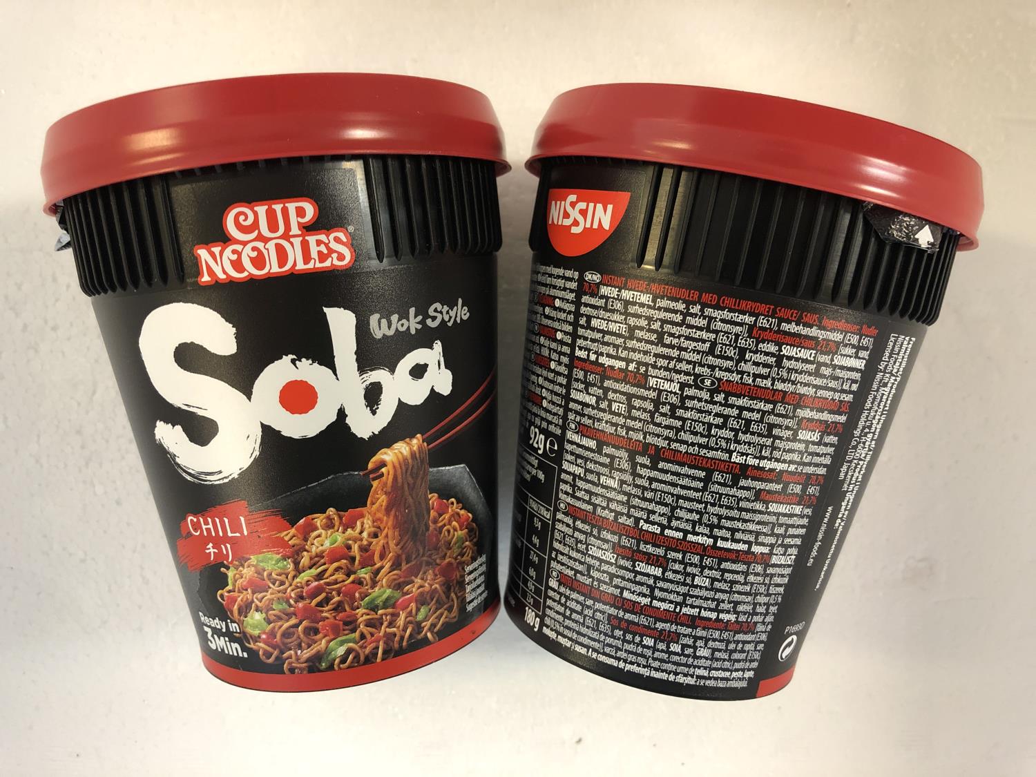'NISSIN Soba Chili Cup 92gr