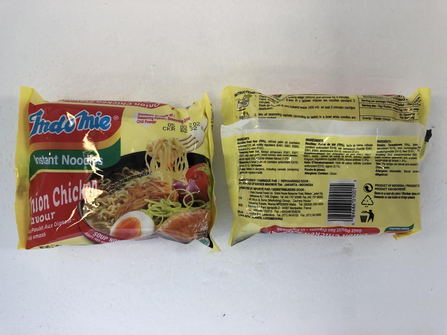 'INDOMIE Instant Noodle Onion Chicken 75g