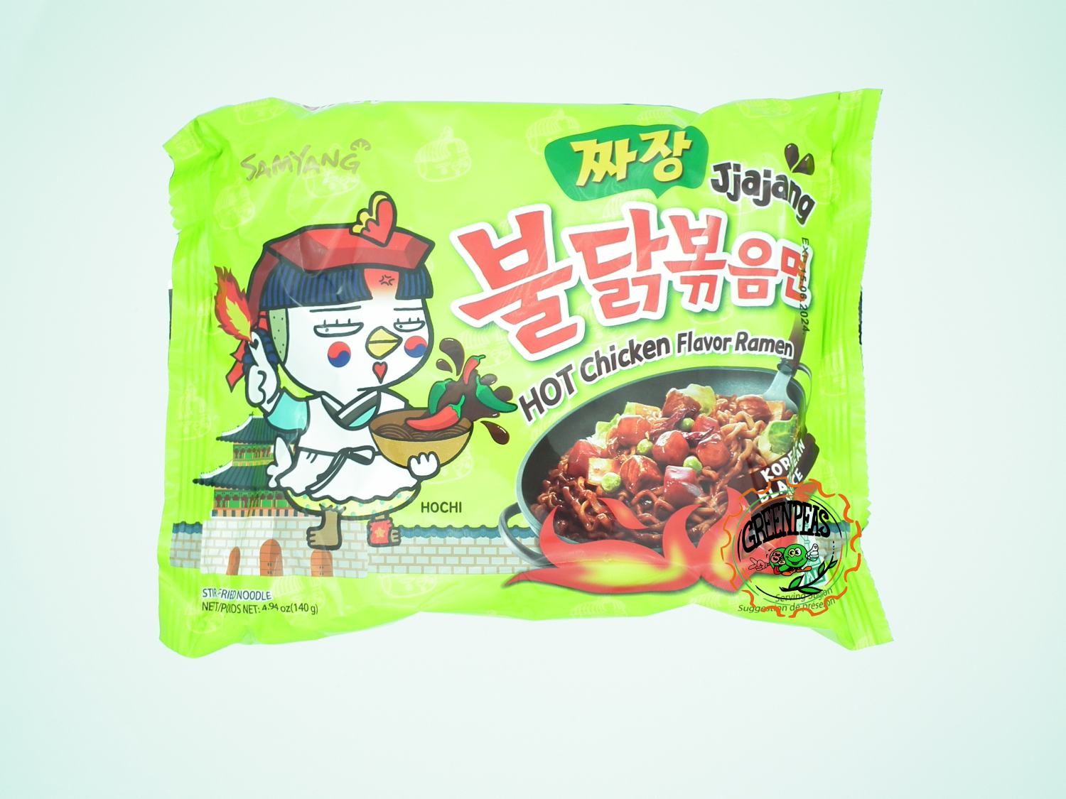 SAMYANG Jjajang Buldak Inst Noodle Hot Chicken Ramen 140gr kk