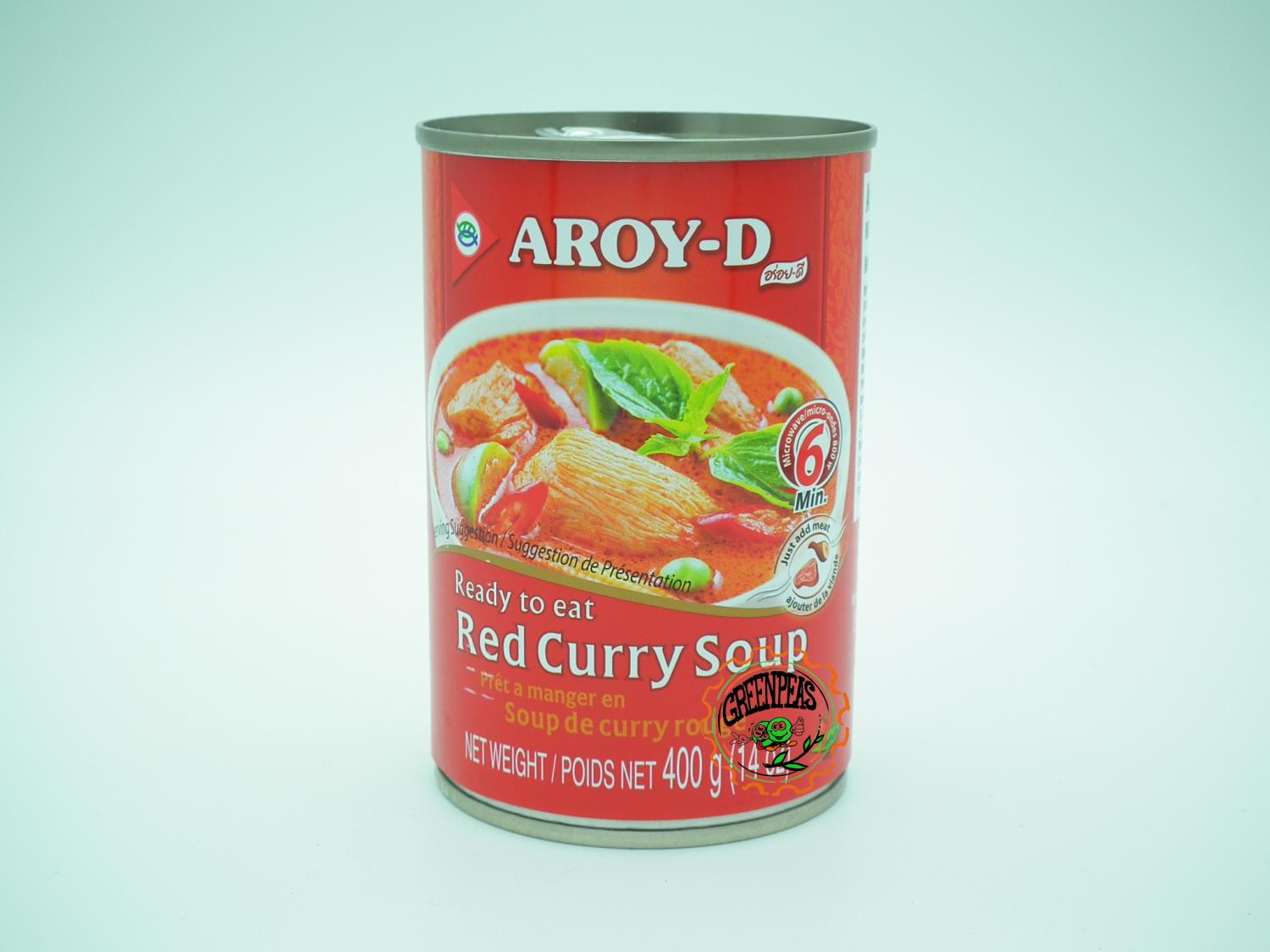 AROY-D Red Curry Soup Ready 400gr