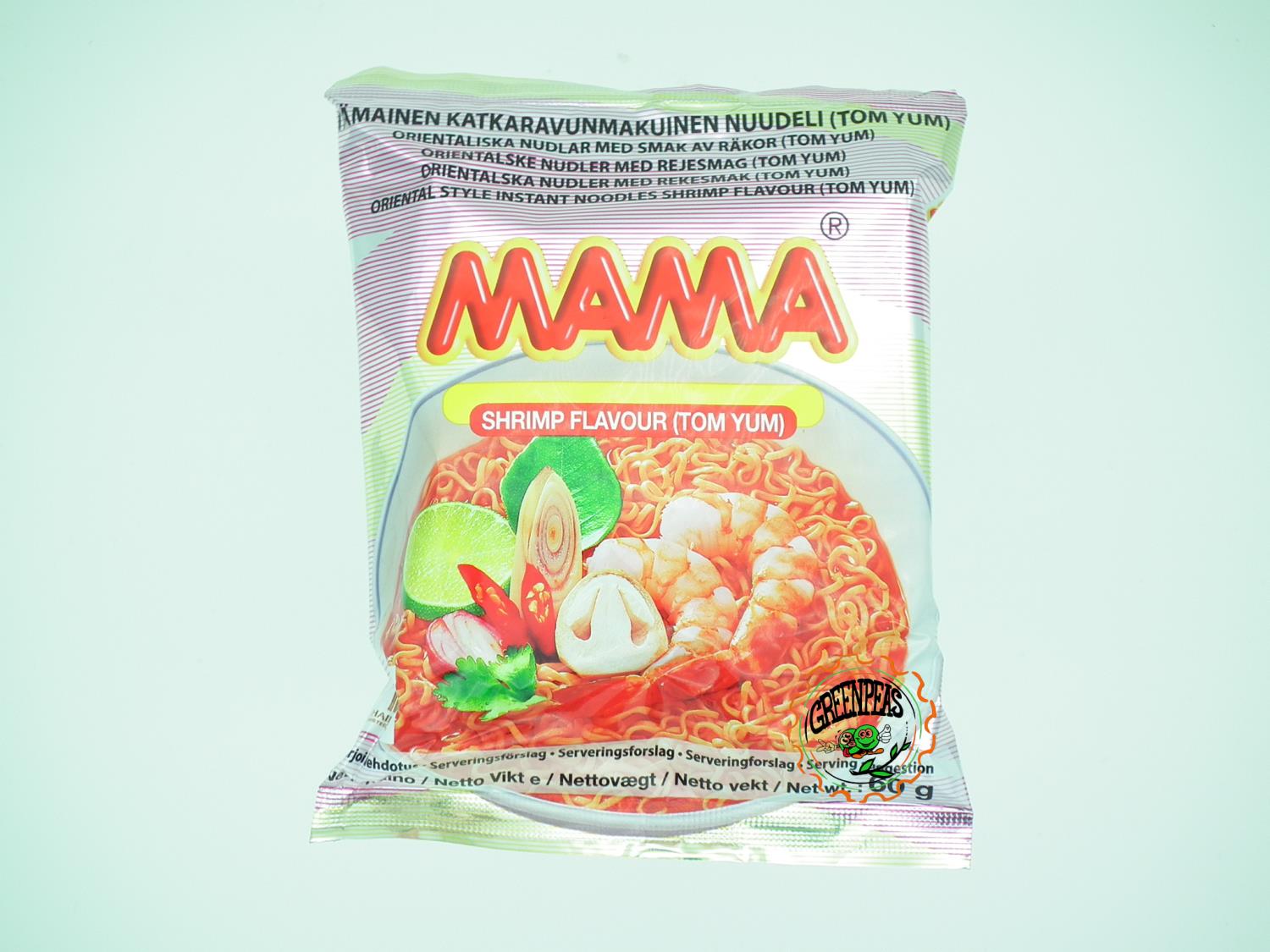 MAMA Inst Noodle Tom Yum 60gr