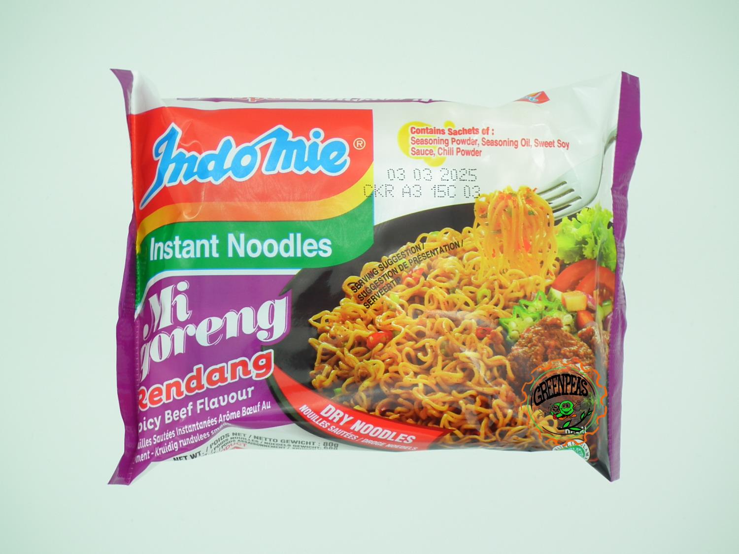 INDOMIE Inst Noodle Mi Goreng Rendang 80gr