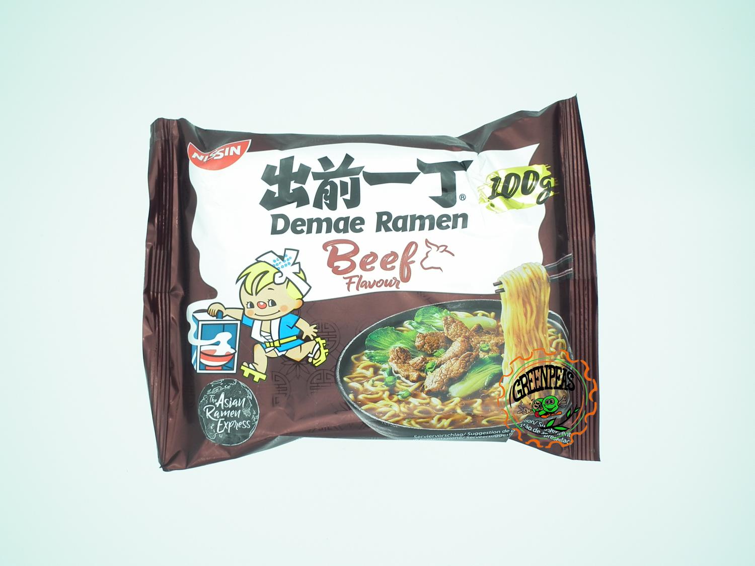 NISSIN Inst Noodle Ramen Beef 100gr jj