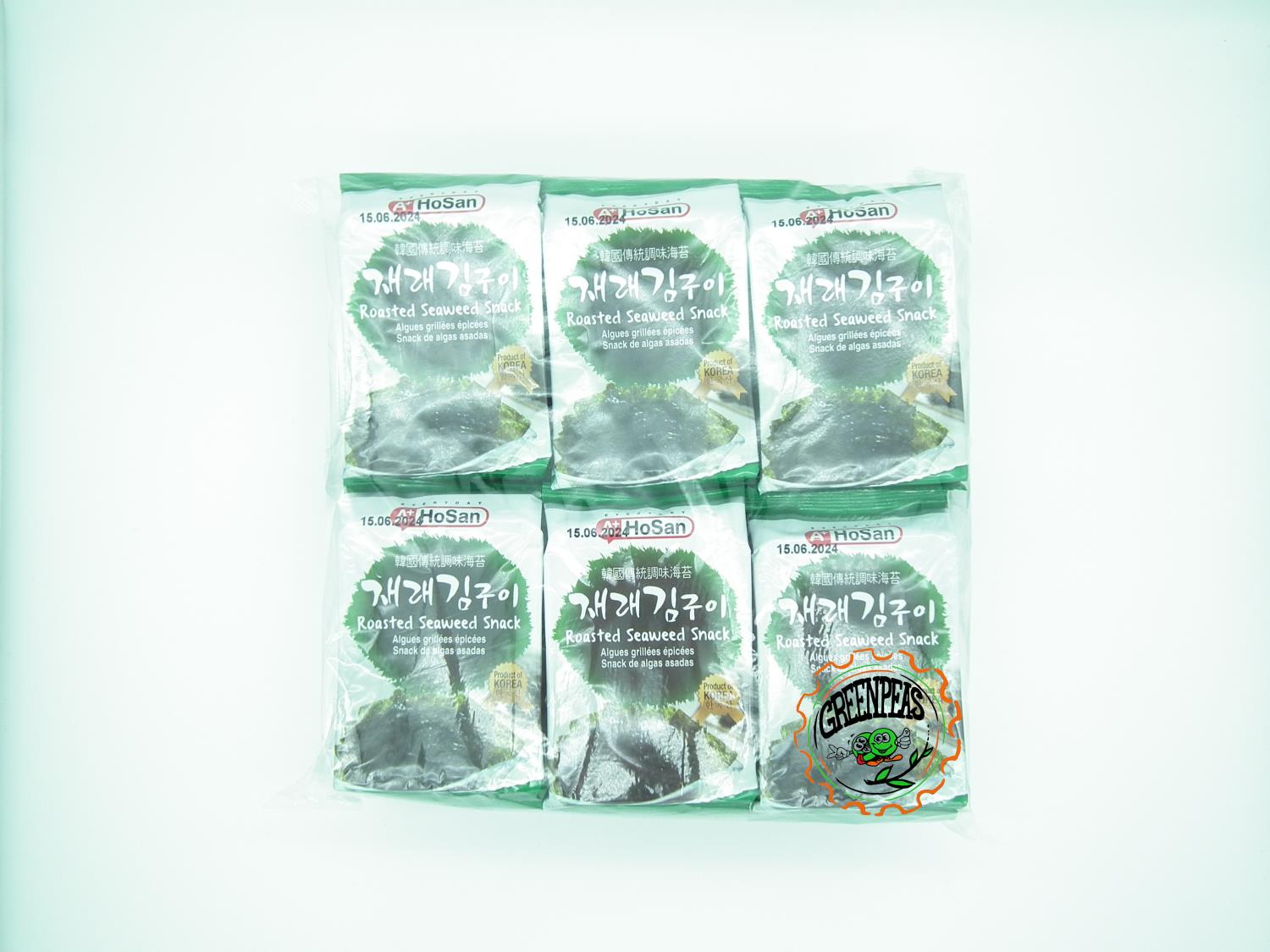 A+ HOSAN Roasted Seaweed Snack 12*4gr ll