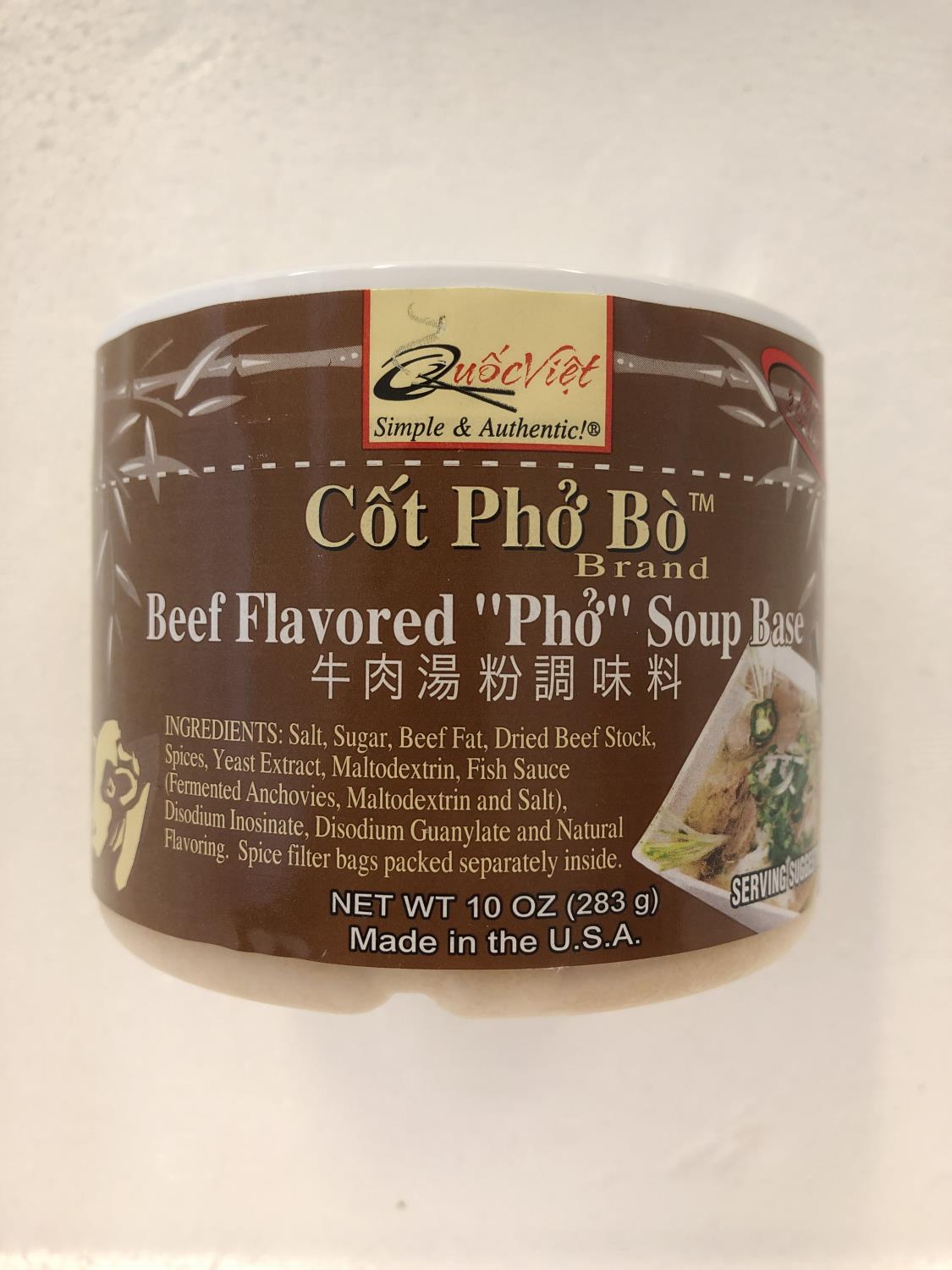 'QUOC VIET Beef Pho Soup Base 283gr