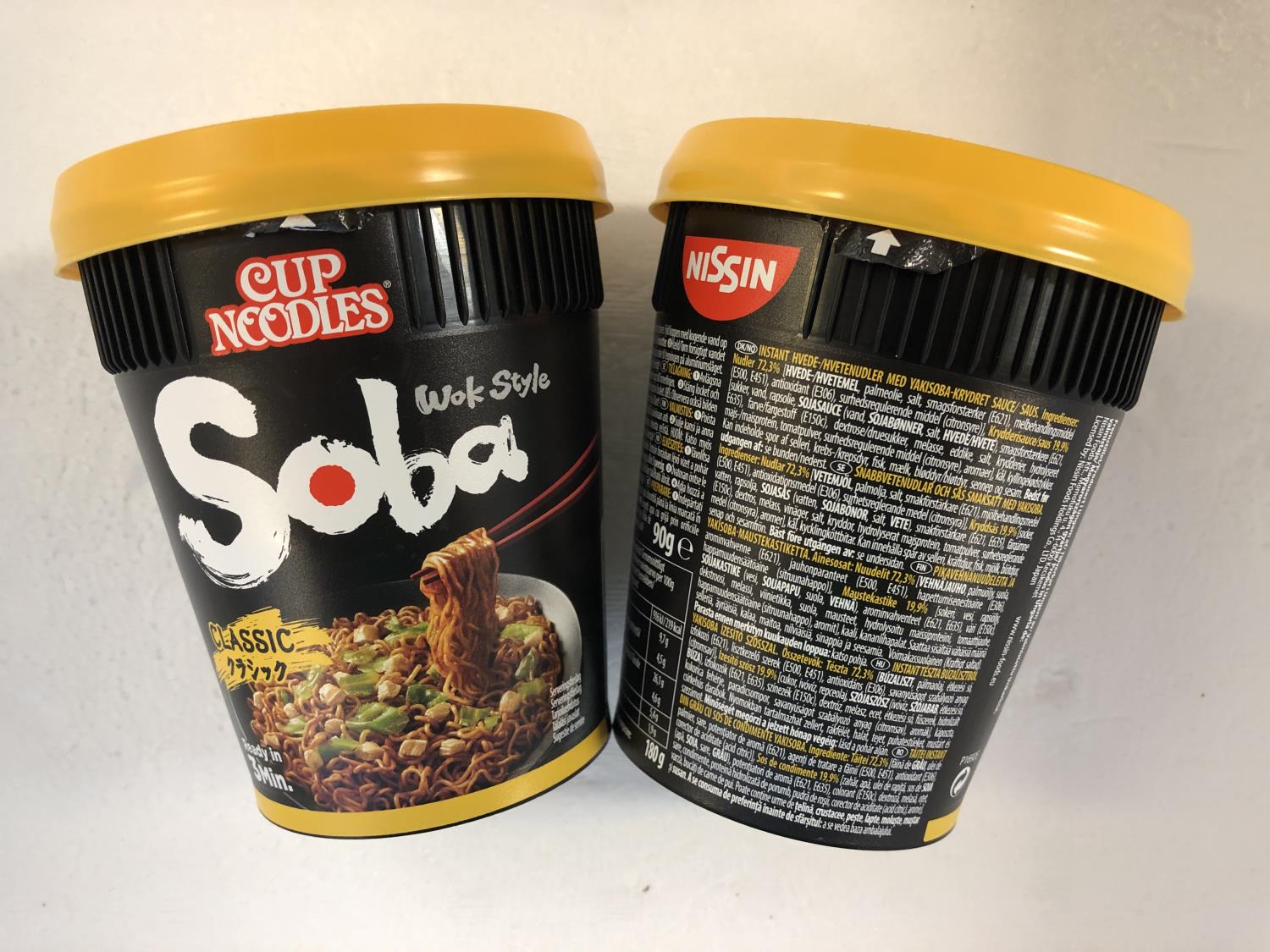 'NISSIN SOBA - Cup classic 90gr