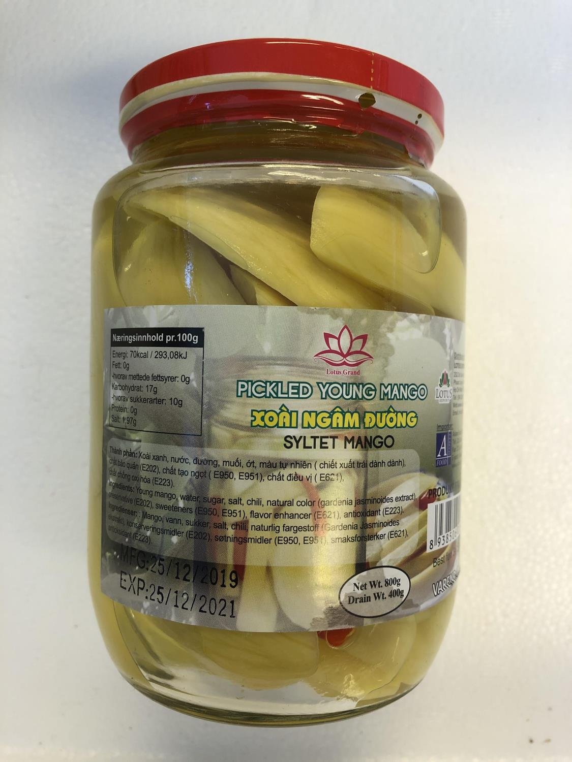 LOTUS Pickled Young Mango 800g