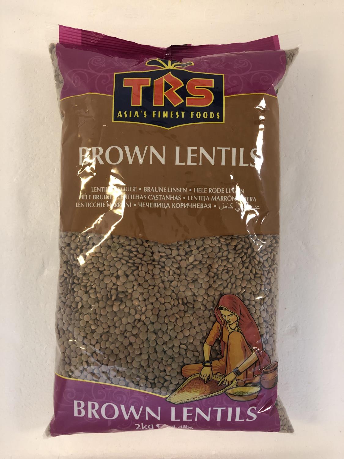 'TRS Brown Lentils 2kg å