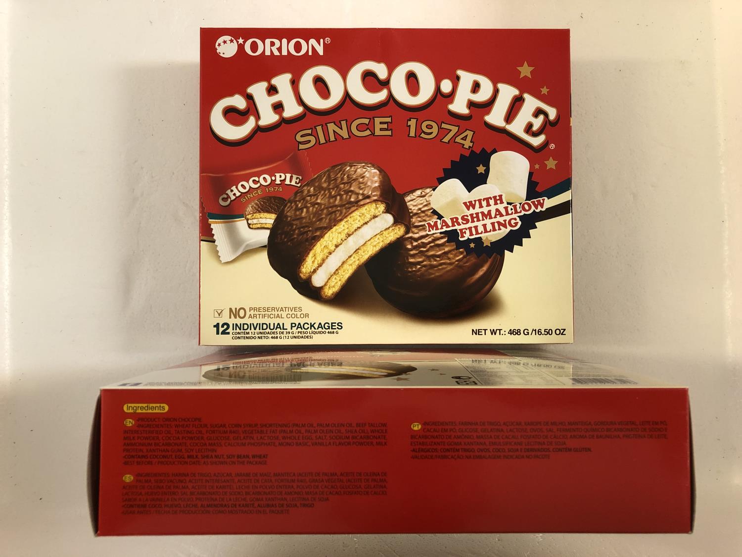ORION Choco Pie 468g