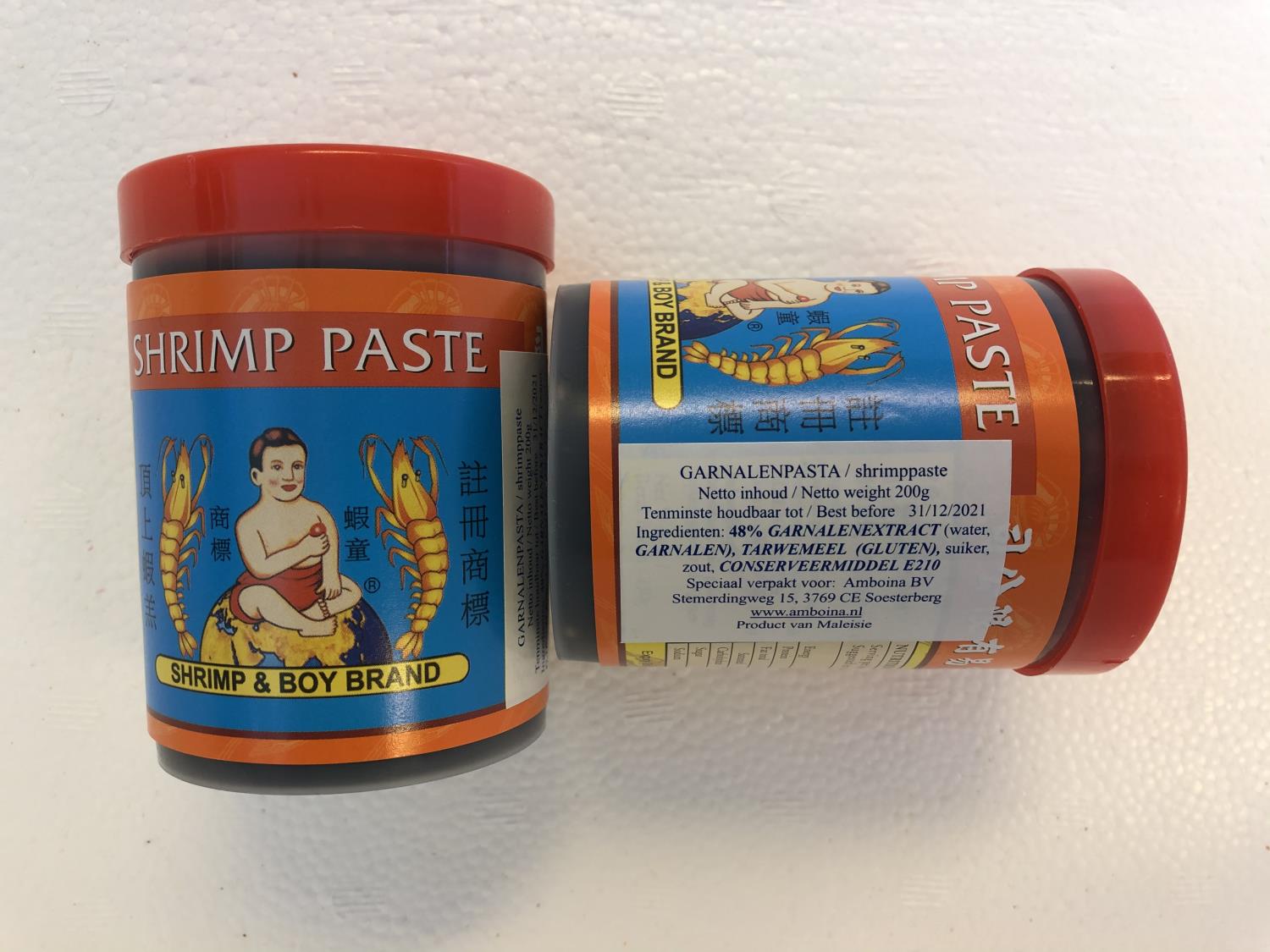 SHRIMP & BOY Shrimp Paste 200gr ø