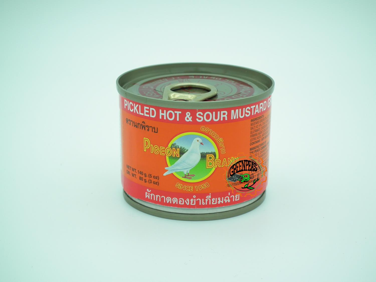 PIGEON Fermented Mustard Green Hot & Sour 140gr