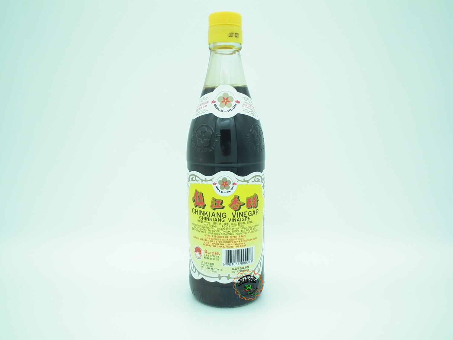 GOLD PLUM Chinkiang Vinegar 550ml kk