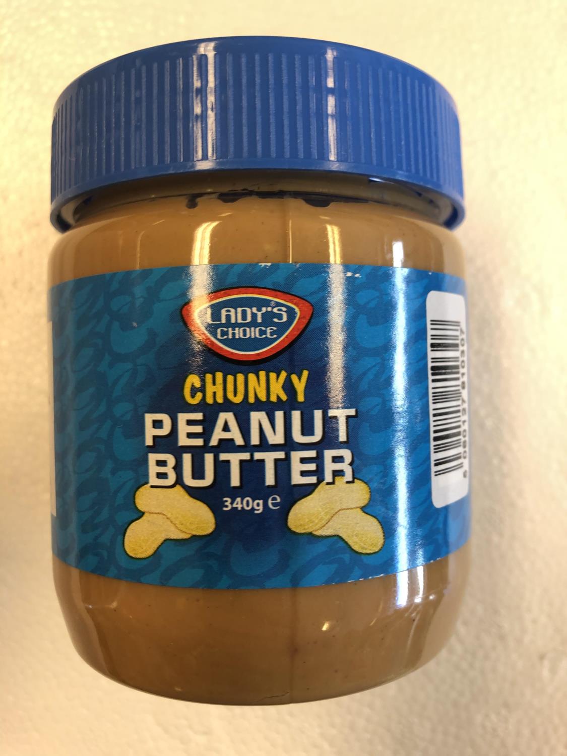 'LADY'S CHOICE Chunky Peanut Butter 340g