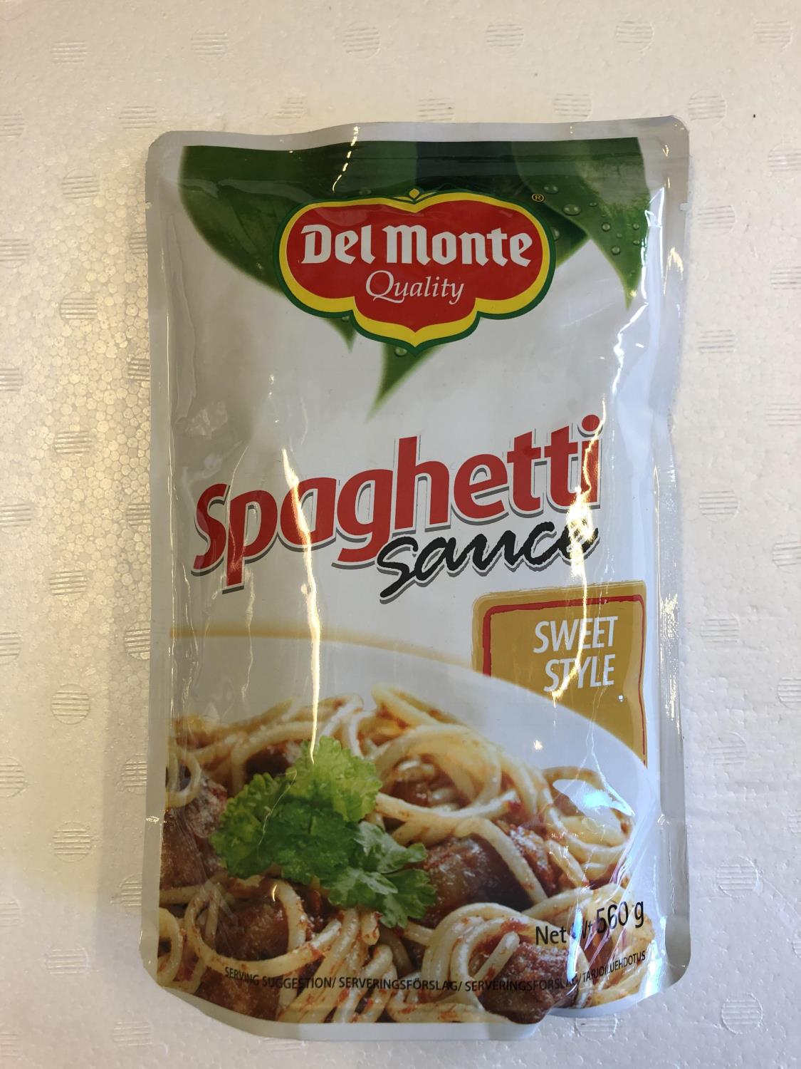 'DEL MONTE Spaghetti Sauce Sweet Style 560g