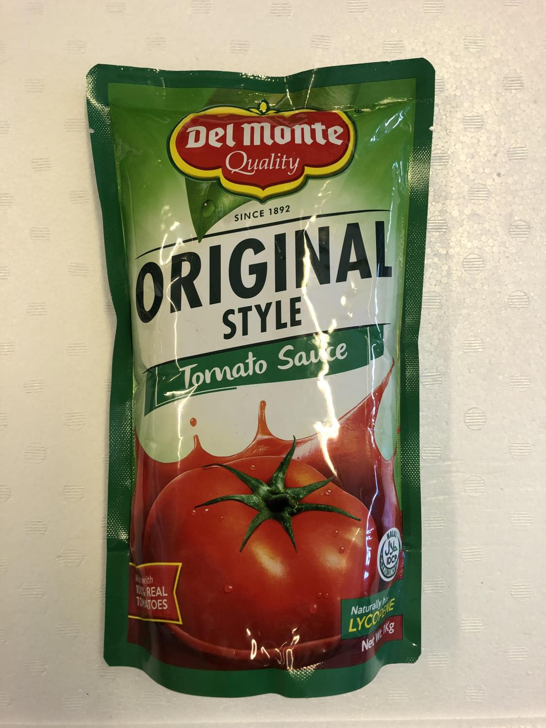 'DEL MONTE Tomato Sauce Original 1kg