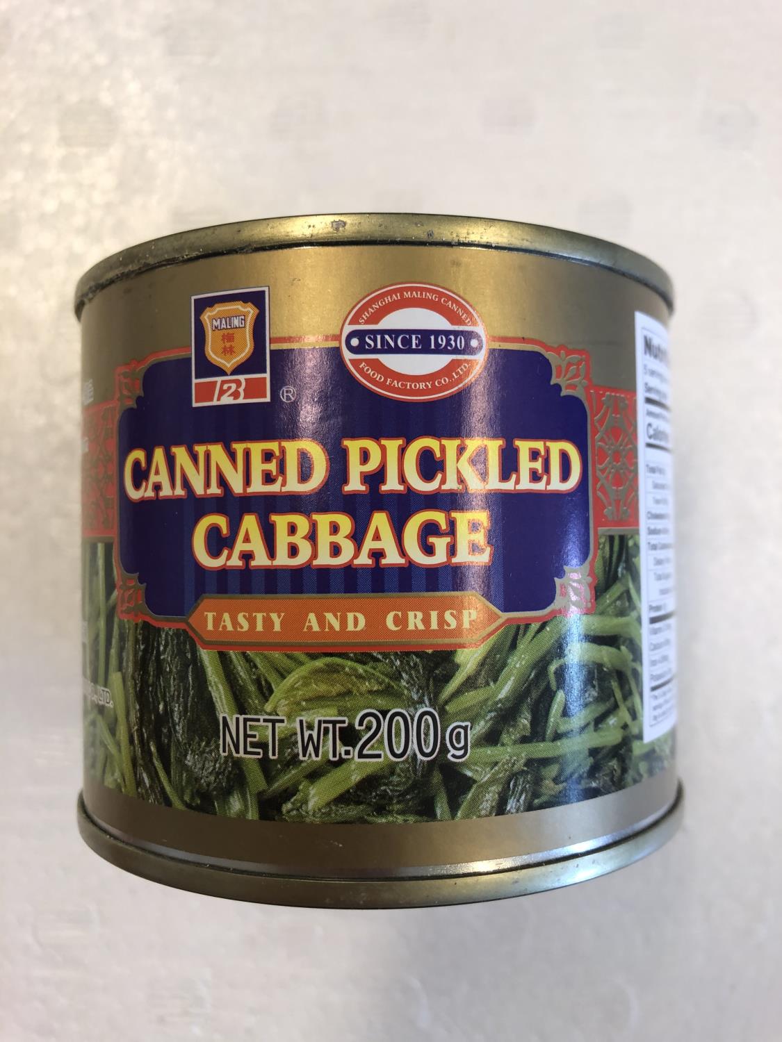 'MALING Canned Pickled Cabbage 200g