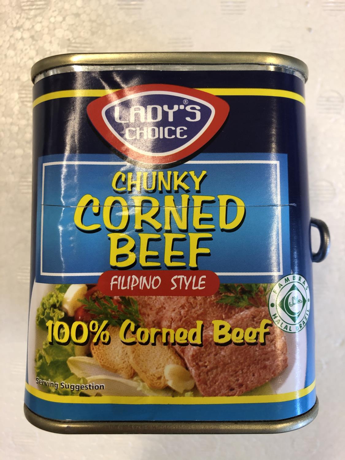 'LADY'S CHOICE Chunky Corned Beef 340g