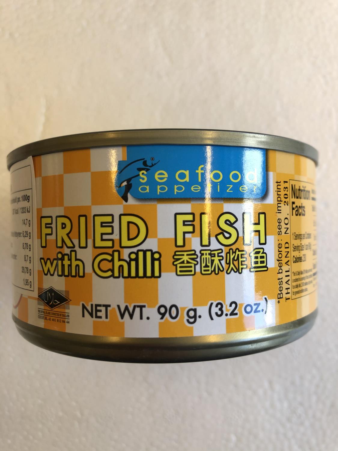 'SMILING FISH Fried Fish with Chilli 90g