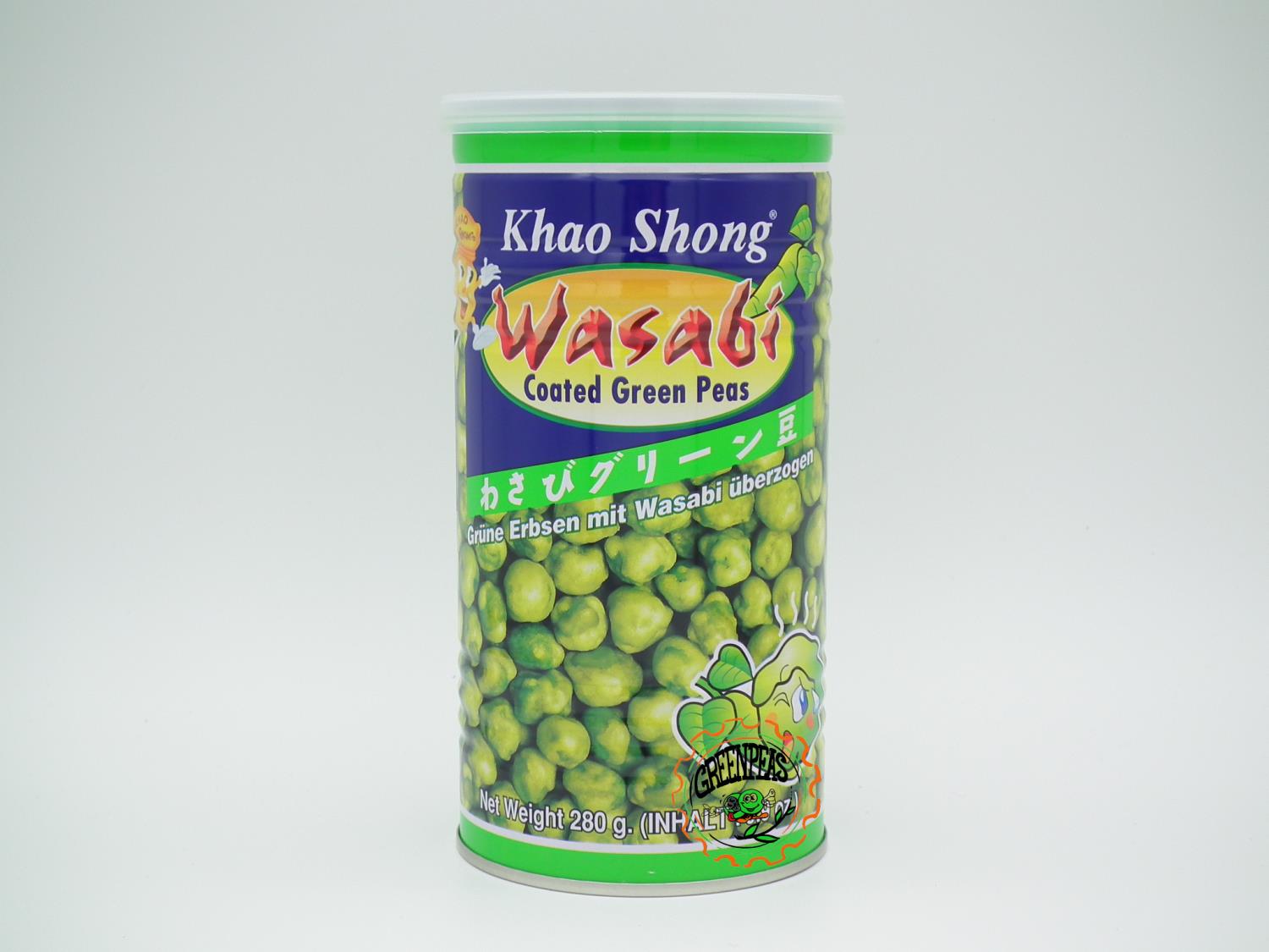 KHAO SHONG Wasabi Coated Greenpeas 280gr