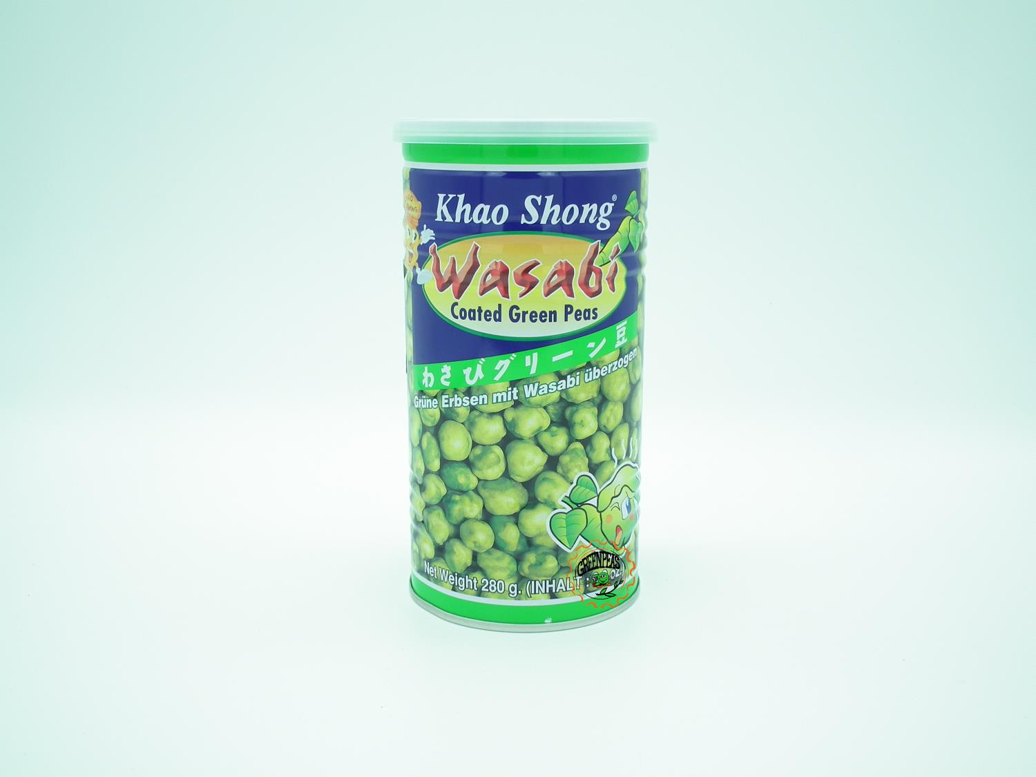 KHAO SHONG Wasabi Coated Greenpeas 280gr ll