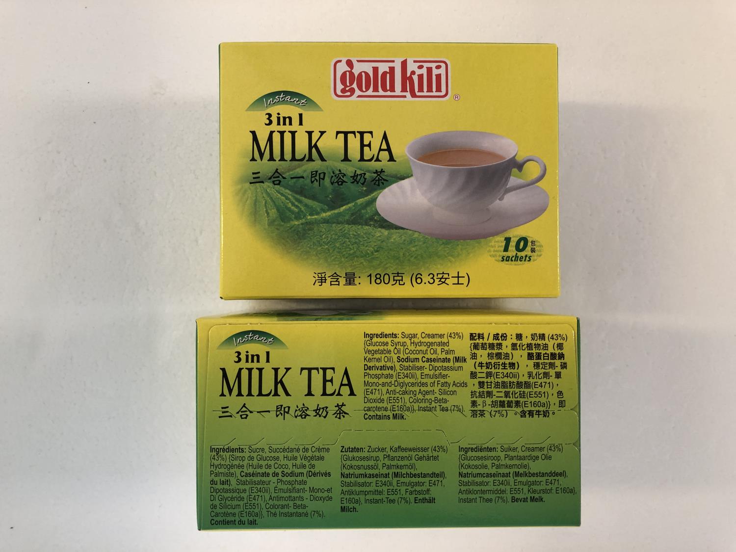 'GOLD KILI 3 in 1 Milk Tea 180g