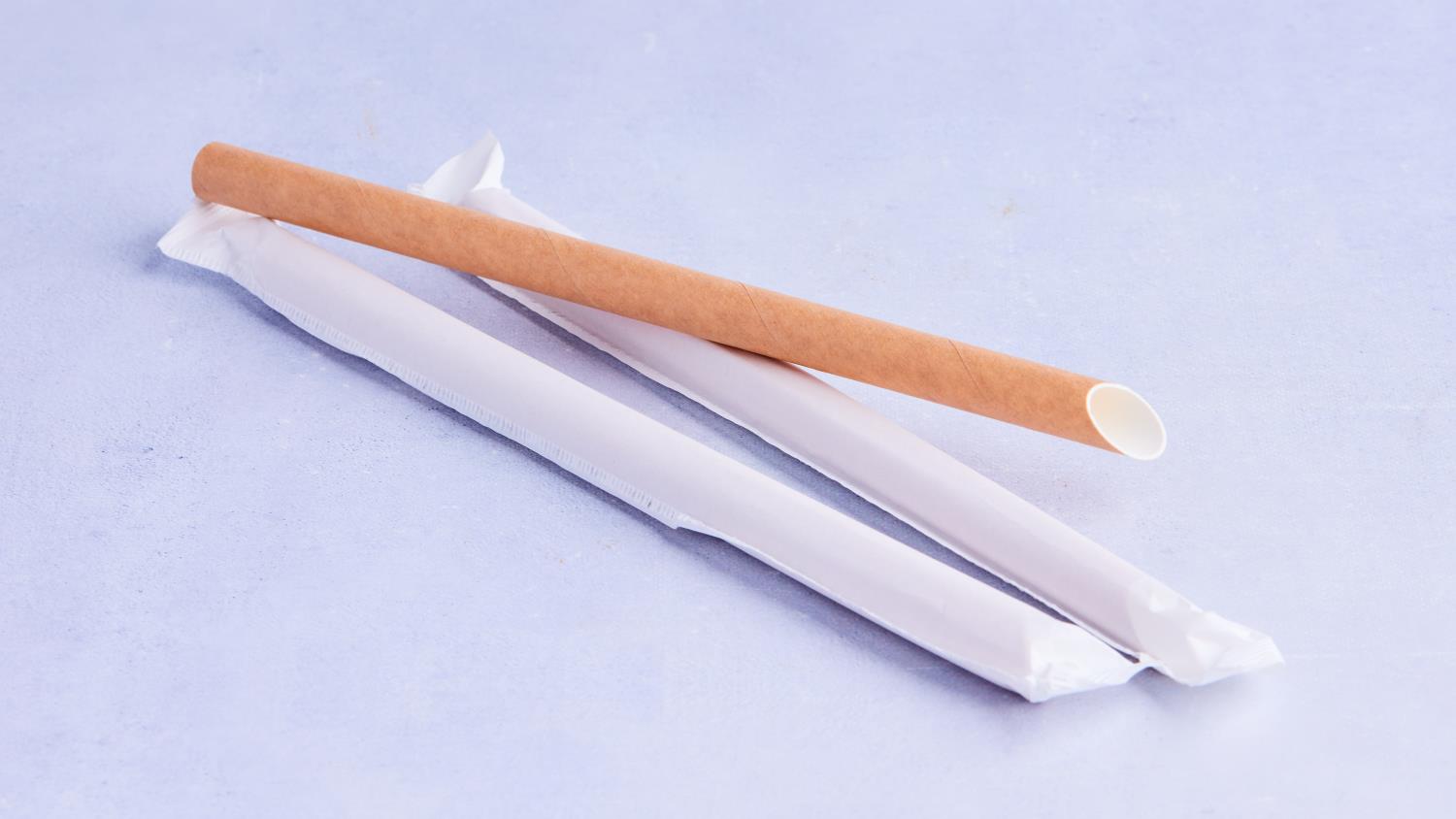 FOODCORNER Paper Straws Sugerør Papir for Bubble Tea 100pcs