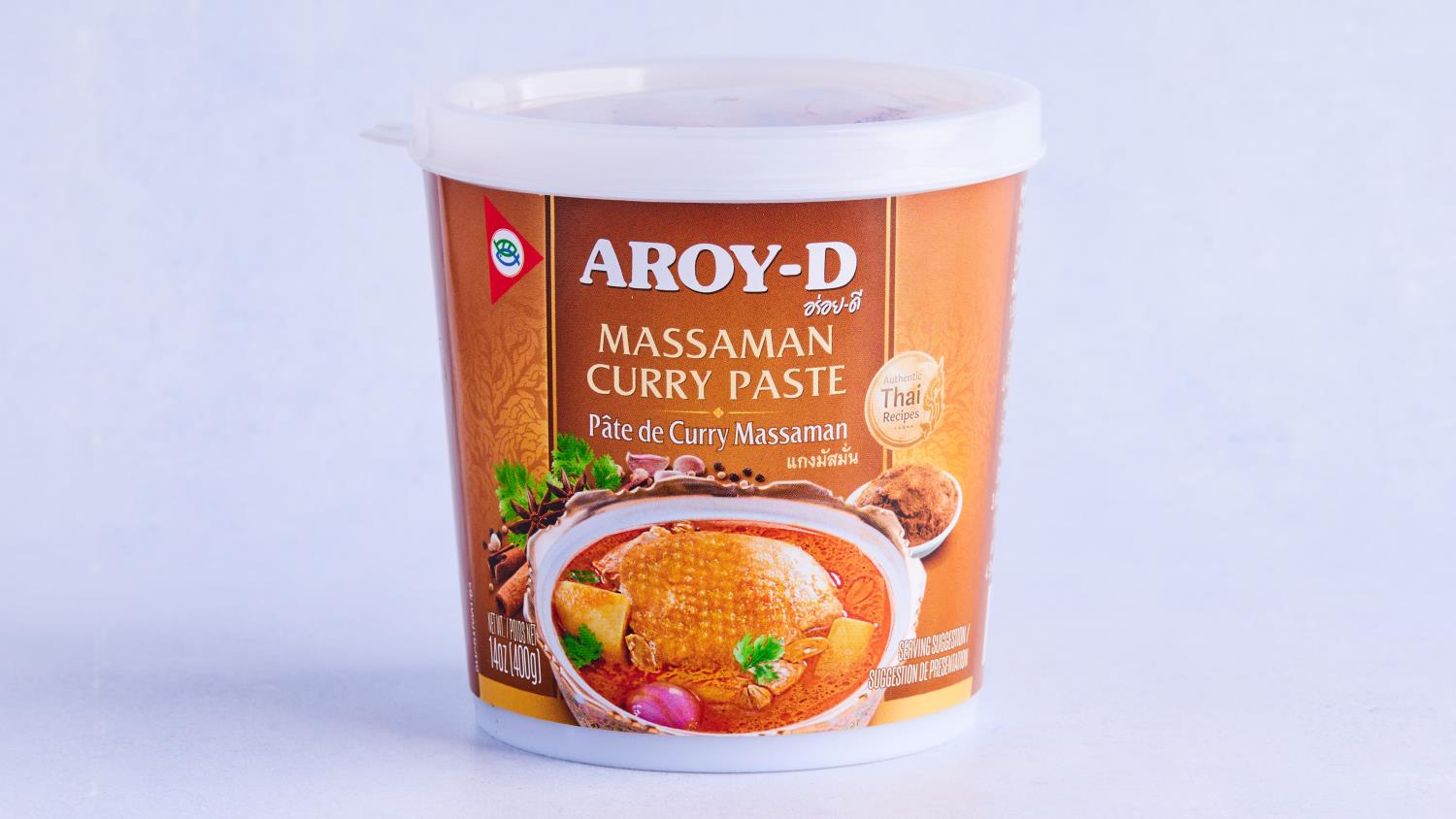 AROY D Massaman Curry Paste 400gr Dd GREENPEAS