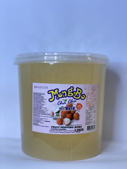 BOBA CHA Popping Boba Lychee 3,2kg b