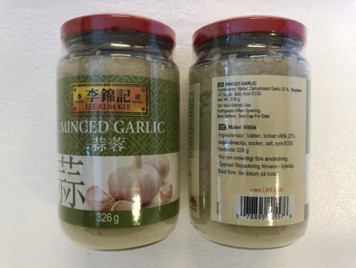 LKK LEE KUM KEE Minced Garlic 326gr kk