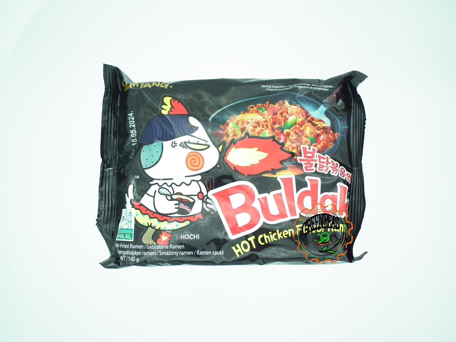 SAMYANG Original Inst Noodle Hot Chicken Ramen Buldak 140gr (single) ll