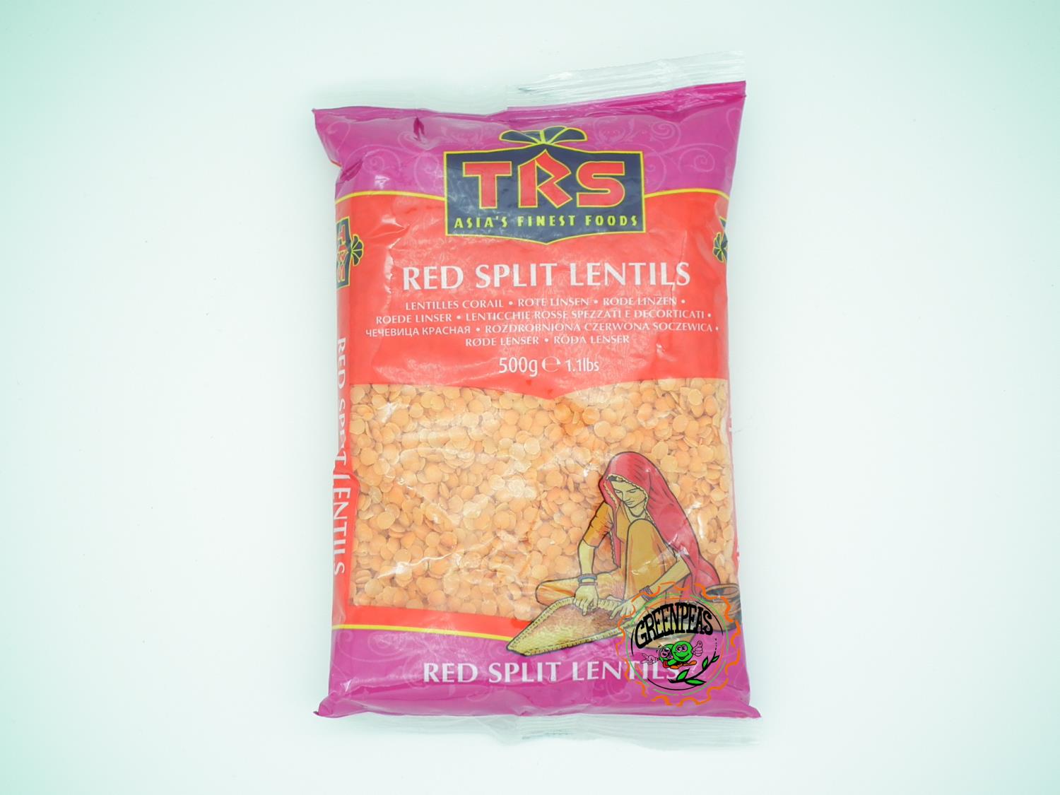 TRS Red Split Lentils 500gr